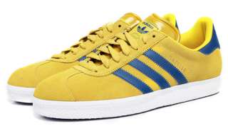 Adidas Gazelle 2 Yellow Blue2 Adidas Gazelle 2 Yellow & Blue