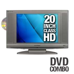 Sylvania LD200SL8 20 LCD DVD Combo   640x480, 500:1, 16ms 