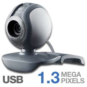 Logitech Webcam C500, 1.3MP Sensor, Fixed Focus Lens, Built in 