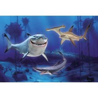 Disney 12 Ft. X 8 Ft. Bright Blue Fish Are Friends Mural WC1284926 at 