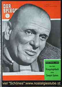Der Spiegel 24. Februar 1954 Alexander Foote Spion  