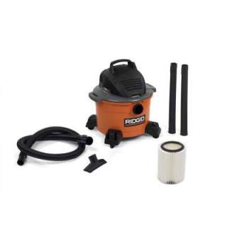 Wet Dry Vacuum (6 Gallon) from RIDGID  The Home Depot   Model WD0670