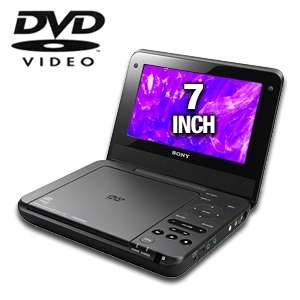 Sony DVP FX750 Portable DVD Player   7 Display, Black  