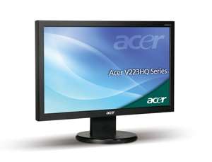 Das Acer V223HQ ist ein 21,5 Zoll Widescreen LCD mit 5ms Reaktionszeit 