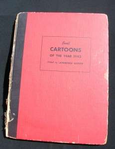WWII Best Cartoons of the Year 1943 Lawrence Lariar  