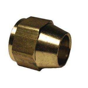 Watts 3/8 in. Brass Short Rod Flare Nut A 160 at The Home Depot