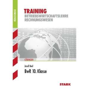 Training BWL /Rechnungswesen Realschule Bayern Lösungen BwR 10 