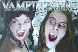 Vampir Zähne, einzeln, weiß, Gothic Halloween, Maske  