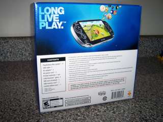 New Sealed Sony PlayStation PS Vita WiFi 3G First Edition Bundle 4GB 