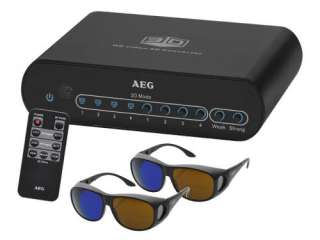 AEG digitale 3D TV Box Wandler Konverter HDMI Konvertierung für HD TV 