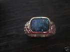 exklusiver Opal Brilliant Ring 585er Gold Goldschmied Artikel im Antik 