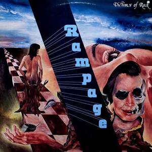 RAMPAGE VICTIMS OF ROCK LP 1981 Teldec Germany  