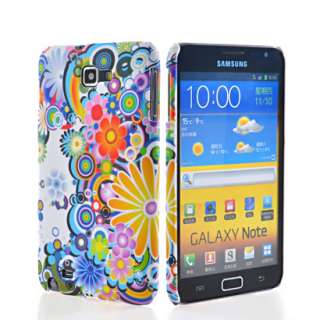 Hard Tasche Hülle Schale Case Cover für Samsung Galaxy Note GT N7000 