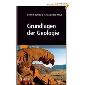   Geologie  Heinrich Bahlburg, Christoph Breitkreuz Bücher