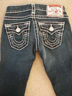 NWT True Religion WMS Lily super T jeans dusty skies  