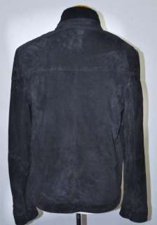 Authentic $2800 Gianfranco Ferre GF Leather Shearling Jacket Coat US 