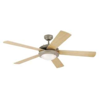   Comet 52 in. Brushed Pewter Ceiling Fan 7813665 at The Home Depot