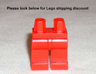 Legos 8654/7419 Minifig Hips and Legs Red 970c00  