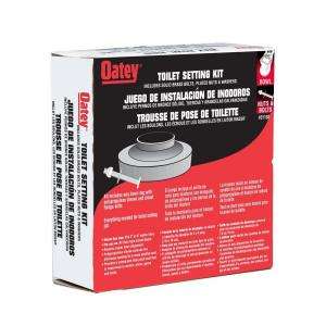 Oatey Wax Ring with Brass Bolt Kit 31193 
