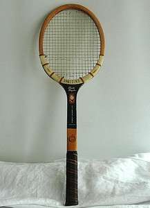   Spalding Pancho Gonzales Signature Series Wooden Tennis Racquet