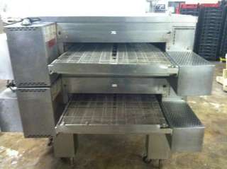 Middleby Marshall double deck conveyor oven  
