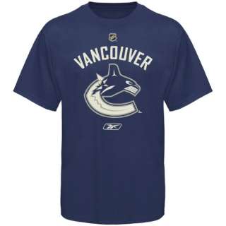 Vancouver Canucks Reebok Primary Logo T Shirt sz XL  