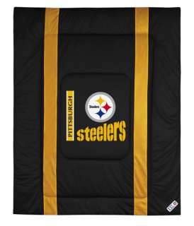 NFL PITTSBURGH STEELERS SL (3) Pc Comforter Bed Set!  