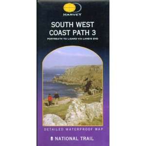 South West Coast Path 3 Portreath to Lizard Point (Route Map)  