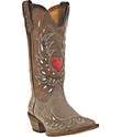 Size 8 Grey Womens Cowboy Boots    