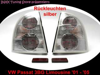 INXX Rückleuchten klar silber VW Passat 3BG Limousine 01 05 WOW 