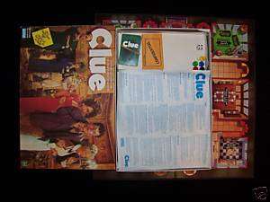 Clue Parker Brothers boardgame 100% complete game  