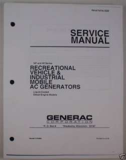 Generac 4000Xl Engine Owners Manual