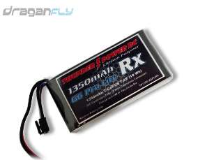 Thunder Power RC G6 LiPo Battery 1350mAh 2 Cell/2S 7.4V  