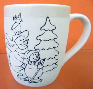 WEIHNACHTSTASSE MALTASSE TASSE ZUM BEMALEN ANMALEN MALEN KERAMIK INCL 