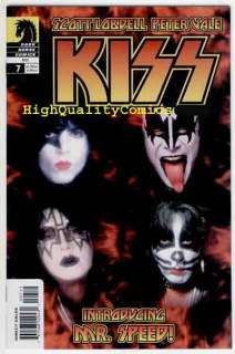KISS #7,Rock n Roll,Gene Simmons,Photo cv,Stanley, NM+  