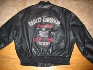 RARE LEGENDARY Harley Davidson Leather Jacket Mens XL~ EUC~  