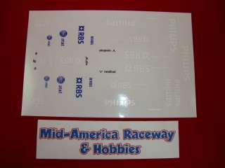 Mid Americas Philips RBS 1/24 & 1/32 scale sticker set  