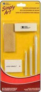 Art/Drawing Supplies Loew Cornell Simply Art Drawing Accessory Kit 6pc 