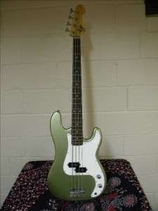 Green S101 Samick P Bass Electric Bass Guitar Four 4 String  