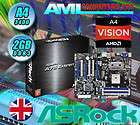 NEW AMD A4 3400 2GB DDR3 DUAL CORE BUNDLE ASROCK A7