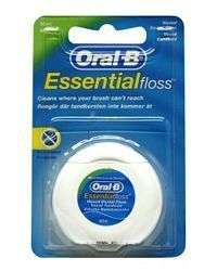 Oral B Essential Floss Mint Waxed 50m x 6 Packs  