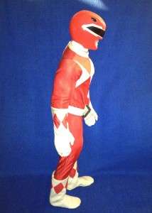 MIGHTY MORPHINE RED POWER RANGER 1994 RARE GIANT DOLL FIGURE 35 TALL 