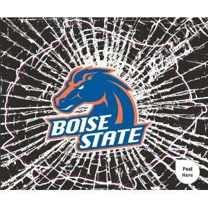  Boise State Broncos Shattered Auto Decal (12 x 10  inch 