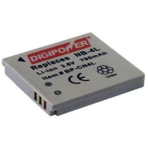    Selected Replacement Battery CanonNB4L By DigiPower