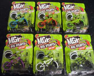 Madd MGP Big Stunts Mini BMX Finger Toys *6 to Collect* *NEW*  