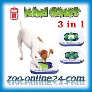 Dogit Mind Games 3 in 1 Hunde Intelligenz Spielzeug  