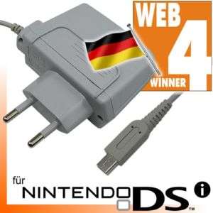 Nintendo DSi Ladegerät NDSi XL Ladekabel Netzteil w4W  