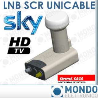CONVERTITORE LNB SMART EMME ESSE SCR UNICABLE MY SKY HD  