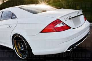 PAINTED MERCEDES BENZ W219 CLS TRUNK BOOT LIP SPOILER  