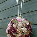 Tags Victorian Roses Flower Ball Wedding Bouquet, Susannah Dashwood 